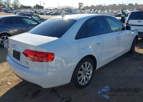 2012 Audi A4 2.0T Premium z USA, uszkodzony, nr VIN WAUBFAFL8CA120543